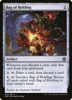 Bag of Holding 1x MtG Adventures in the Forgotten Realms SP/NM - Image 1