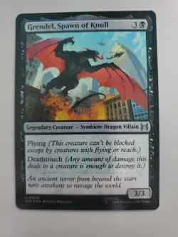MTG Grendel, Spawn of Knull Marvel's Spider-Man: Eternal Foil Uncommon  - Image 1