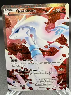 Pokemon Card TCG Reshiram Illustration Rare RC22/RC25 Legendary Treasures 2013 - Image 1