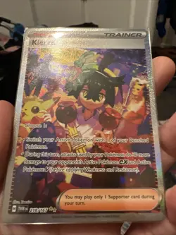 Kieran 218/167 Twilight Masquerade Holo Full Art Pokemon TCG Card EN NM/M - Image 1
