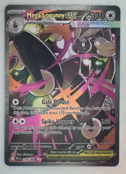 Mega Lopunny EX 128/094 Me02: Phantasmal Flames Holo SIR Pokemon TCG Card - Image 1
