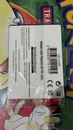 Pokemon Pikachu TCG Futsal Edition Promo Card 'On the Ball' Sealed, 001/005 - Image 2