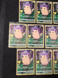 Pikachu 005/025 10 Card Lot- Full Art Holo Pokemon Celebrations 25th Anniversary - Image 2