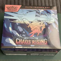 Pokemon TCG: Chaos Rising ETB (Elite Trainer Box) - Brand New and Sealed - Image 1