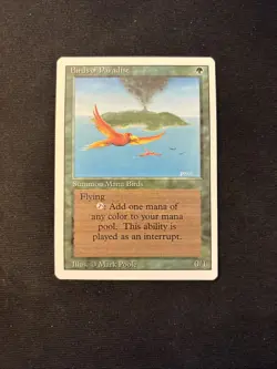 Birds of Paradise Revised Edition Mtg NM2 - Image 1