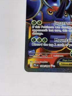 Mega Heracross Ex 108/094 ME02: Phantasmal Flames Ultra Rare Pokemon Card NM - Image 5