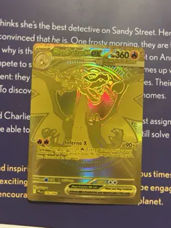 Mega Charizard x Ex 130/94 Pokemon Card Phantasmal Flames Ultra Rare NM - Image 3