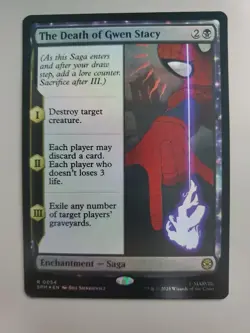 MTG The Death of Gwen Stacy Marvel's Spider-Man Foil Rare - Image 1