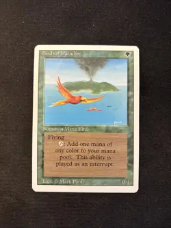 Birds of Paradise Revised Edition Mtg NM1 - Image 1
