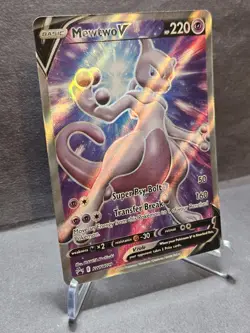 Mewtwo V SWSH229 Holo Promo SWSH Black Star 2019 Pokemon NM - Image 3