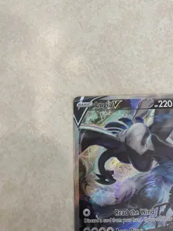 Pokemon TCG English Card Silver Tempest Lugia V 186/195 Full Alt Art Holo - Image 3