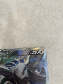 Pokemon TCG English Card Silver Tempest Lugia V 186/195 Full Alt Art Holo - Image 4