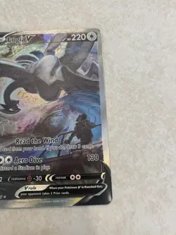 Pokemon TCG English Card Silver Tempest Lugia V 186/195 Full Alt Art Holo - Image 5