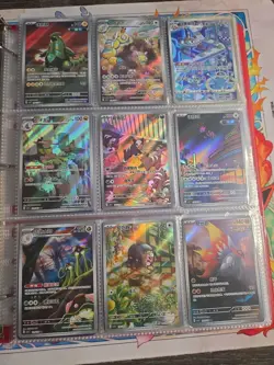 180 Pokemon Card Lot V VMAX EX Full Art Holo Rare AR SR Binder Collection - Image 3