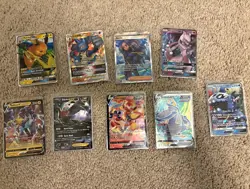 Pokemon TCG Shining Fates Full Art Holo 8-Card Lot Raikou V Lucario V - Image 1