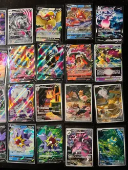 Pokemon TCG Lot 32 Cards - ENGLISH - Full Art - Illustration Rares - V - Vmax - Image 3