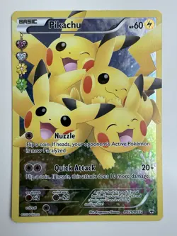 Pokemon TCG Pikachu Generations: Radiant Collection RC29/RC32 Full Art 2016: LP - Image 1