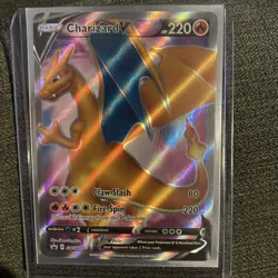 Pokemon Champions Path Charizard V SWSH050 Promo Full Art NM-MT - Image 1