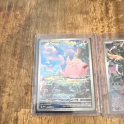 Pokemon TCG Crown Zenith Holo Full Art 4-Card Lot: Clefairy, Xerneas +2 - Image 2
