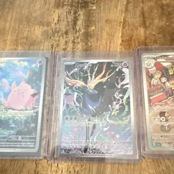Pokemon TCG Crown Zenith Holo Full Art 4-Card Lot: Clefairy, Xerneas +2 - Image 3