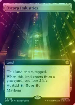 MTG - Oscorp Industries - Extended - SPM 282 - FOIL - NM - Image 1