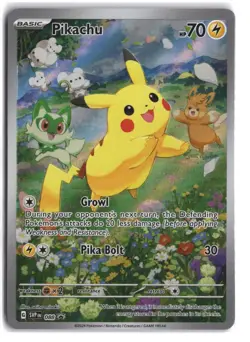 Pikachu 088 Holo Promo Scarlet & Violet Promo Pokemon Holo NM - Image 1