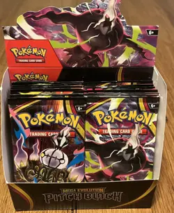 Pokemon TCG Mega Evolution Pitch Black Booster Box 1 Box English Age 6+ - Image 1