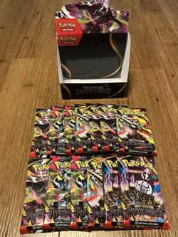 Pokemon TCG Mega Evolution Pitch Black Booster Box 1 Box English Age 6+ - Image 2