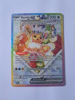 Eevee ex SVP 174 Black Star Promo Prismatic Evolutions SPC Pokemon Card TCG NM - Image 1