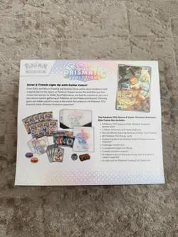 Pokemon TCG Scarlet & Violet Prismatic Evolutions ETB Factory Sealed - Image 5
