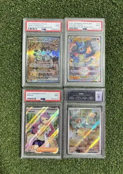 4 Graded TCG Pokemon Slab Lot PSA - Image 1