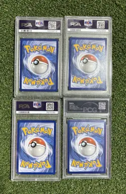 4 Graded TCG Pokemon Slab Lot PSA - Image 2