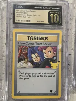 Pokemon SLAB LOT - Perfect Condition - Graded 5-10 CGC/PSA/BGS 1st Ed 1999-2023 - Image 5