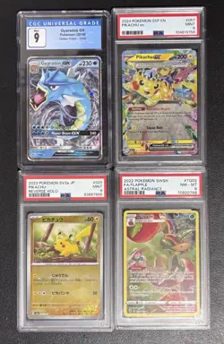 4 Graded TCG Pokemon Slab Lot PSA - Image 1