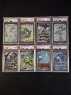 Slab Lot Of 8 Pokemon Slabs Graded By Psa as pictured - Image 1