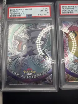 Pokemon PSA Slab Lot 3 Topps - 3 chrome - Image 2