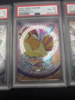 Pokemon PSA Slab Lot 3 Topps - 3 chrome - Image 3