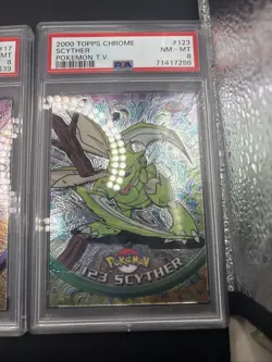 Pokemon PSA Slab Lot 3 Topps - 3 chrome - Image 4