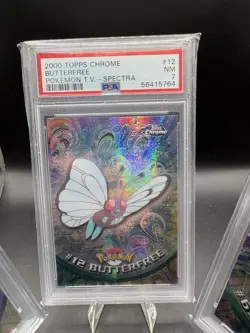 Pokemon PSA Slab Lot 5 Topps - 3 chrome spectra, 1 foil, 1 chrome base - Image 3