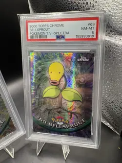 Pokemon PSA Slab Lot 5 Topps - 3 chrome spectra, 1 foil, 1 chrome base - Image 4