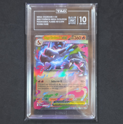Pokemon Mega Charizard X ex 013/094 Me02: Phantasmal Flames TAG 10 Holo 360 HP - Image 1