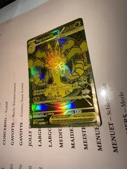 Pokemon TCG Mega Lucario EX 188/132 ME01 Mega Evolution Holo Full Art English - Image 4