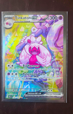 Tinkaton ex Full Art Holo 262/193 Paldea Evolved English Pokemon TCG 2023 - Image 1