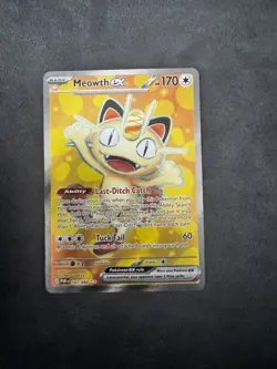 Pokemon TCG: Meowth ex 107/088 Perfect Order Full Art Holo English - Near Mint - Image 4