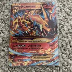 Pokemon TCG XY M Charizard EX Mega Full Art Holo Lot 2 101/106 108/106 - Image 2