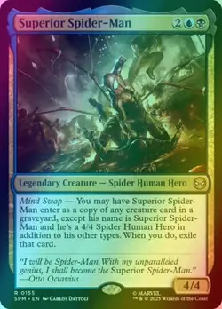 MTG - Superior Spider-Man - SPM 155 - FOIL - NM - Image 1