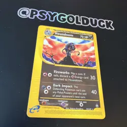 Houndoom (15) Rare Aquapolis 015/147 NM Pokemon Card A35 - Image 2