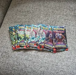pokemon trading game cards twilight masquerade 10 cards - Image 1