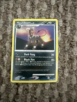 Houndoom 18/106 great encounters rare pokemon card non halo - Image 1