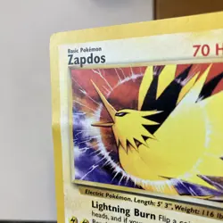 Zapdos 23 Promo Wizards Black Star Promos Pokemon Lightly Played - Image 2